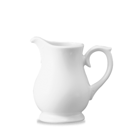 White Sandringham Jug 1Pt